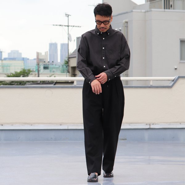 画像12:  6オンス オックスフォード ボタンダウン 長袖 ボクシーシャツ【MADE IN JAPAN】『日本製』/ Upscape Audience