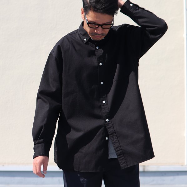 画像13: 6オンス オックスフォード ボタンダウン 長袖 ボクシーシャツ【MADE IN JAPAN】『日本製』/ Upscape Audience