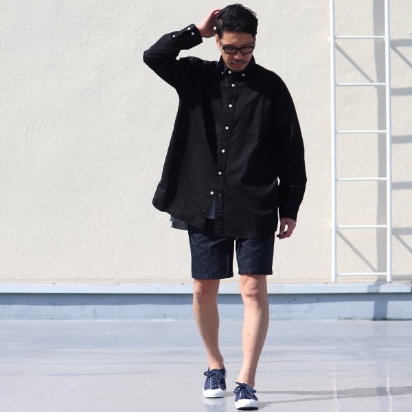 画像15: 6オンス オックスフォード ボタンダウン 長袖 ボクシーシャツ【MADE IN JAPAN】『日本製』/ Upscape Audience