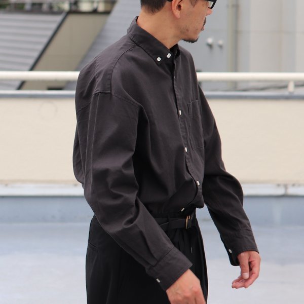 画像7: 6オンス オックスフォード ボタンダウン 長袖 ボクシーシャツ【MADE IN JAPAN】『日本製』/ Upscape Audience