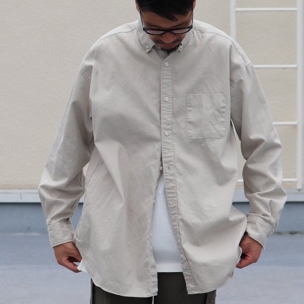 画像8: 6オンス オックスフォード ボタンダウン 長袖 ボクシーシャツ【MADE IN JAPAN】『日本製』/ Upscape Audience