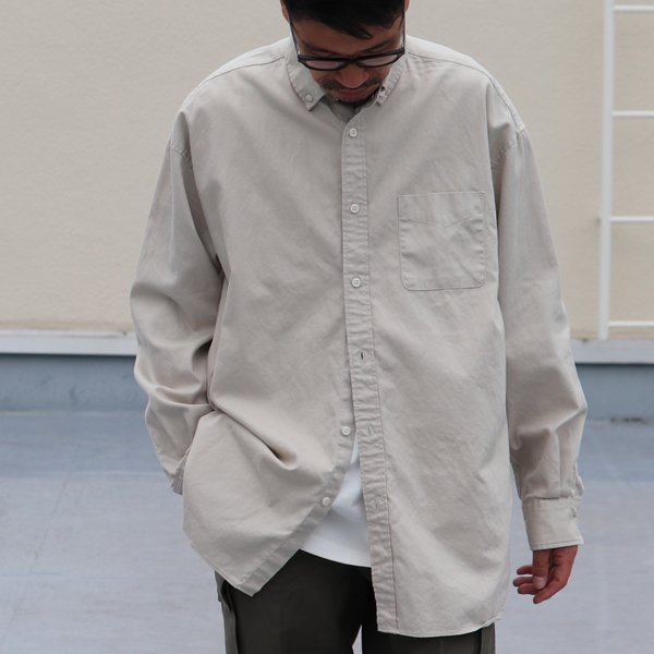 画像9: 6オンス オックスフォード ボタンダウン 長袖 ボクシーシャツ【MADE IN JAPAN】『日本製』/ Upscape Audience