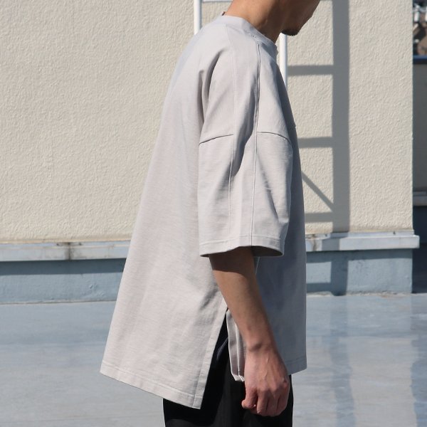 画像5: VORTEX 8オンス(MVS天竺)シームポケット ライン切り替え ハーフスリーブ ボクシーTee【MADE IN JAPAN】『日本製』/ Upscape Audience