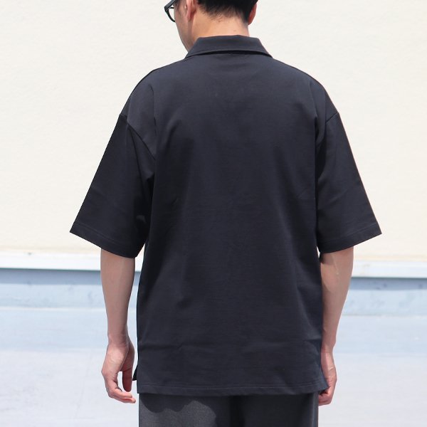 画像12: VORTEX 8オンス(MVS天竺) オープンカラー ボクシーポロシャツ【MADE IN JAPAN】『日本製』/ Upscape Audience