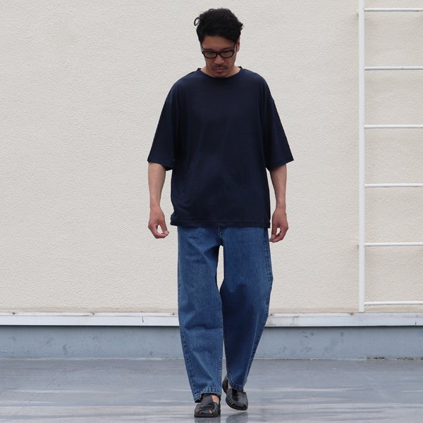 画像5: PREMIERE LINEN(プレミアリネン)天竺 クルーネック レギュラーTシャツ【MADE IN JAPAN】『日本製』 / Upscape Audience