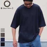 PREMIERE LINEN(プレミアリネン)天竺 クルーネック レギュラーTシャツ【MADE IN JAPAN】『日本製』 / Upscape Audience