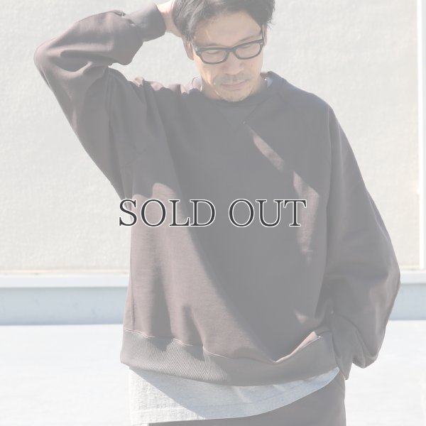 画像4: 「尾州」16オンス ハードコンパクト ヘビー裏毛 ラグラン XL ガゼットクルーネック スウェット【MADE IN JAPAN】【送料無料】『日本製』 / Upscape Audience