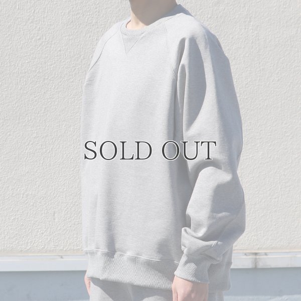 画像8: 「尾州」16オンス ハードコンパクト ヘビー裏毛 ラグラン XL ガゼットクルーネック スウェット【MADE IN JAPAN】【送料無料】『日本製』 / Upscape Audience