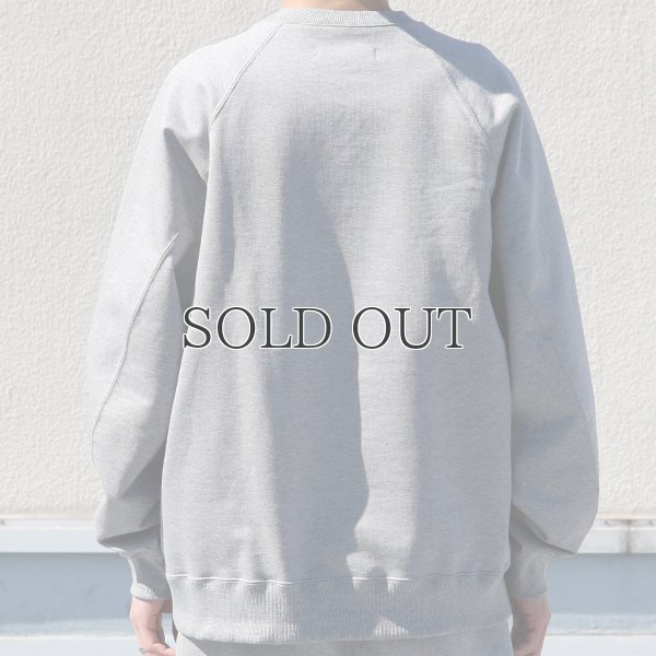 画像10: 「尾州」16オンス ハードコンパクト ヘビー裏毛 ラグラン XL ガゼットクルーネック スウェット【MADE IN JAPAN】【送料無料】『日本製』 / Upscape Audience