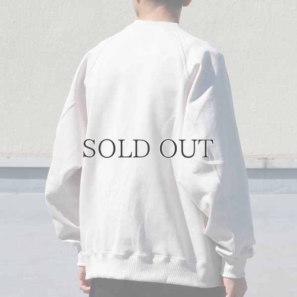 画像6: 「尾州」16オンス ハードコンパクト ヘビー裏毛 ラグラン XL ガゼットクルーネック スウェット【MADE IN JAPAN】【送料無料】『日本製』 / Upscape Audience