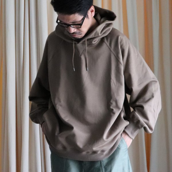 画像5: 16オンス ハードコンパクト ヘビー裏毛 ラグラン XL ガゼットプルパーカー【MADE IN JAPAN】【送料無料】『日本製』 / Upscape Audience