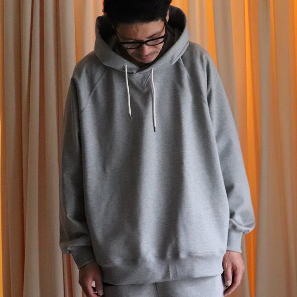 画像9: 16オンス ハードコンパクト ヘビー裏毛 ラグラン XL ガゼットプルパーカー【MADE IN JAPAN】【送料無料】『日本製』 / Upscape Audience