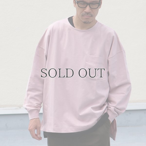 画像14: VORTEX 8オンス（MVS天竺）サイドスリット Aライン ボクシー長袖Tee【MADE IN JAPAN】『日本製』/ Upscape Audience