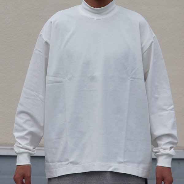 画像17: VORTEX 8オンス(MVS天竺)モックネック バルーン 長袖Tee『MADE IN JAPAN』『日本製』 / Upscape Audience