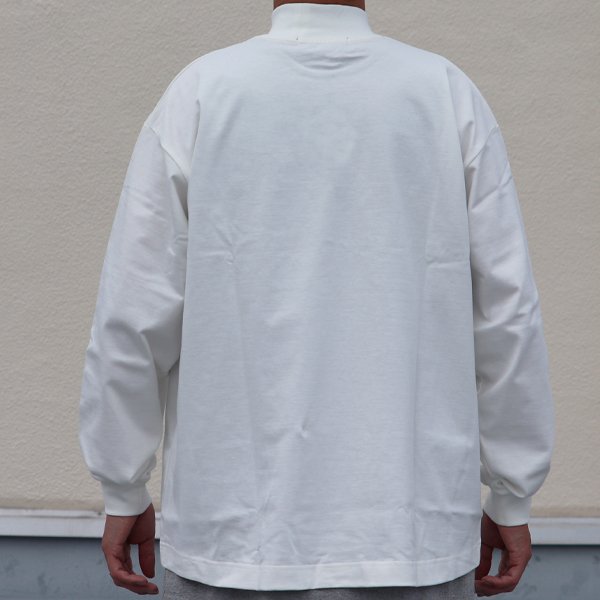 画像19: VORTEX 8オンス(MVS天竺)モックネック バルーン 長袖Tee『MADE IN JAPAN』『日本製』 / Upscape Audience