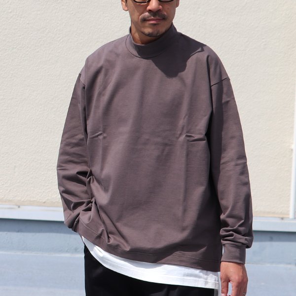 画像15: VORTEX 8オンス(MVS天竺)モックネック バルーン 長袖Tee『MADE IN JAPAN』『日本製』 / Upscape Audience