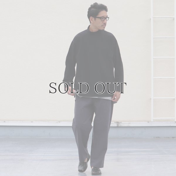 画像8: Basque10オンス(バスク天竺)フレンチボーダー モックネック ボクシー Tee【MADE IN JAPAN】『日本製』/ Upscape Audience