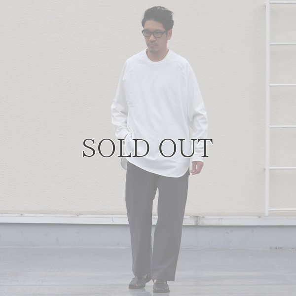 画像11: 丸胴 ヘビーウェイト（度詰天竺）10オンス ヘムラウンド 長袖Tシャツ【MADE IN JAPAN】『日本製』/ Upscape Audience