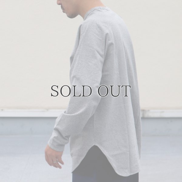 画像14: 丸胴 ヘビーウェイト（度詰天竺）10オンス ヘムラウンド 長袖Tシャツ【MADE IN JAPAN】『日本製』/ Upscape Audience