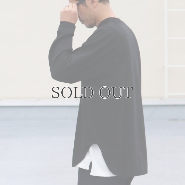 画像4: 丸胴 ヘビーウェイト（度詰天竺）10オンス ヘムラウンド 長袖Tシャツ【MADE IN JAPAN】『日本製』/ Upscape Audience