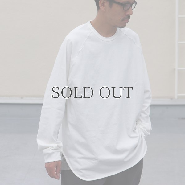 画像7: 丸胴 ヘビーウェイト（度詰天竺）10オンス ヘムラウンド 長袖Tシャツ【MADE IN JAPAN】『日本製』/ Upscape Audience