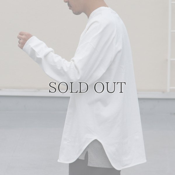 画像9: 丸胴 ヘビーウェイト（度詰天竺）10オンス ヘムラウンド 長袖Tシャツ【MADE IN JAPAN】『日本製』/ Upscape Audience