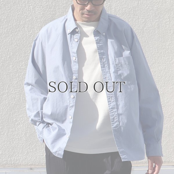 画像5: ワンウォッシュ ボタンダウン L/S テーパードシャツ【MADE IN JAPAN】『日本製』/ Upscape Audience