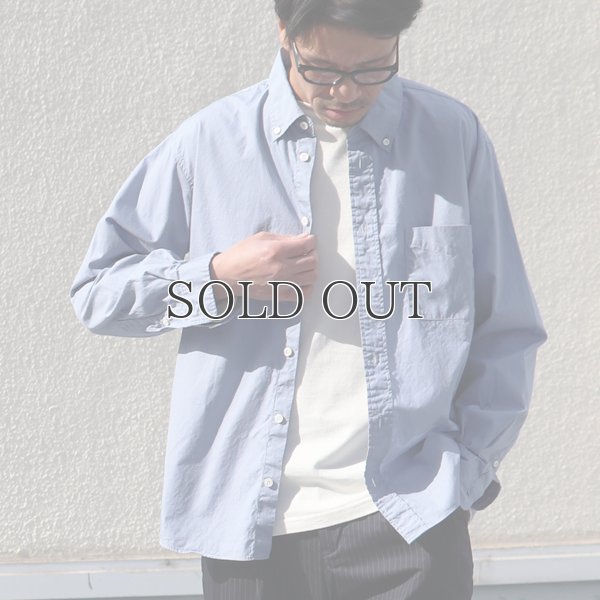 画像6: ワンウォッシュ ボタンダウン L/S テーパードシャツ【MADE IN JAPAN】『日本製』/ Upscape Audience