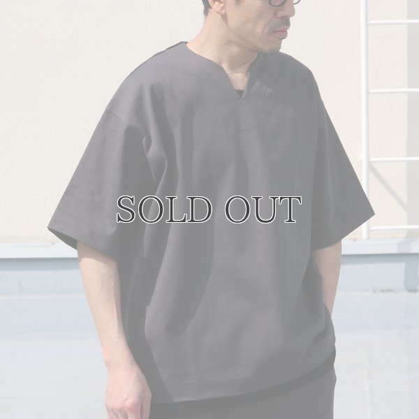 画像3: ヘビーウェイト プレーティング天竺(11オンス)キーネック ハーフスリーブ Tシャツ【MADE IN JAPAN】『日本製』/ Upscape Audience