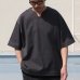 画像4: ヘビーウェイト プレーティング天竺（11オンス）キーネック ハーフスリーブ Tシャツ【MADE IN JAPAN】『日本製』/ Upscape Audience