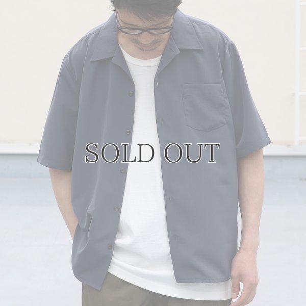 画像3: レーヨンライク ピーチファイユ オープンカラー ハーフスリーブ シャツ【MADE IN JAPAN】『日本製』/ Upscape Audience