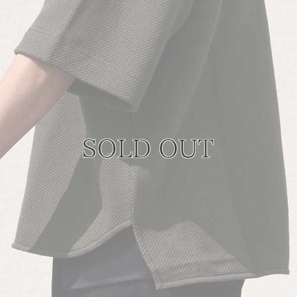 画像20: ローゲージストレッチ カノコダブルフェイス（15オンス）キーネックハーフスリーブ【MADE IN JAPAN】『日本製』 / Upscape Audience