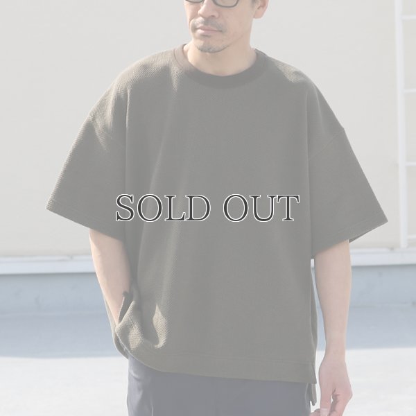 画像11: ローゲージストレッチ カノコダブルフェイス(15オンス)クルーネックハーフスリーブ【MADE IN JAPAN】『日本製』 / Upscape Audience