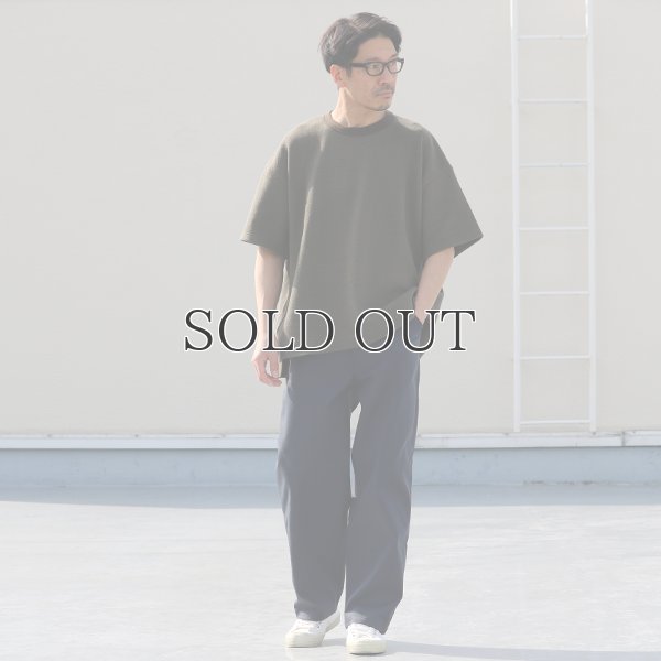 画像13: ローゲージストレッチ カノコダブルフェイス(15オンス)クルーネックハーフスリーブ【MADE IN JAPAN】『日本製』 / Upscape Audience