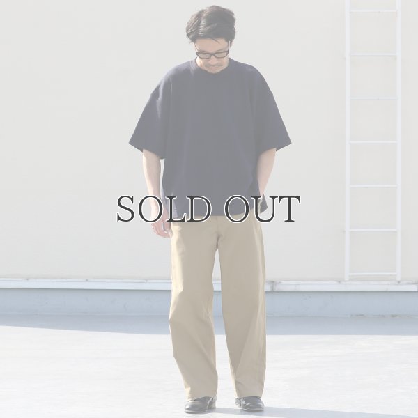 画像17: ローゲージストレッチ カノコダブルフェイス(15オンス)クルーネックハーフスリーブ【MADE IN JAPAN】『日本製』 / Upscape Audience