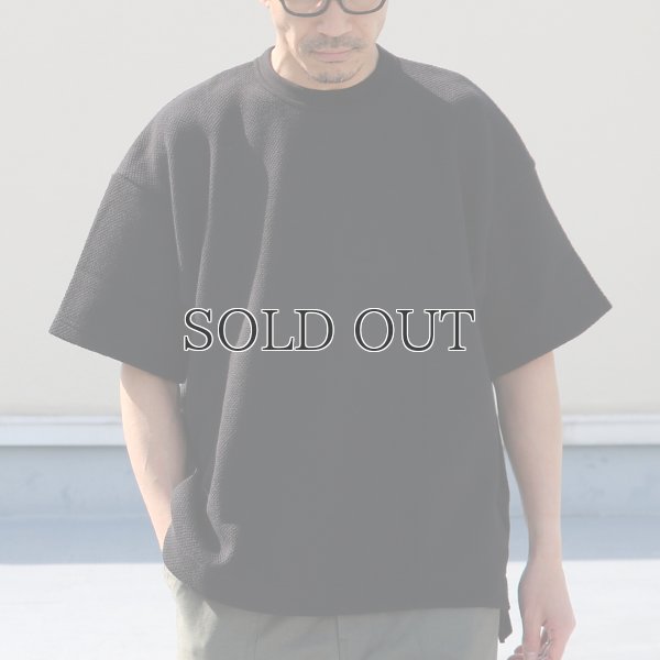 画像6: ローゲージストレッチ カノコダブルフェイス(15オンス)クルーネックハーフスリーブ【MADE IN JAPAN】『日本製』 / Upscape Audience