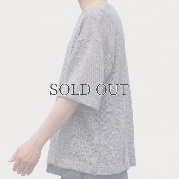 画像12: リネンMIX 引き揃え天竺 クルーネックハーフスリーブTシャツ【MADE IN JAPAN】『日本製』 / Upscape Audience