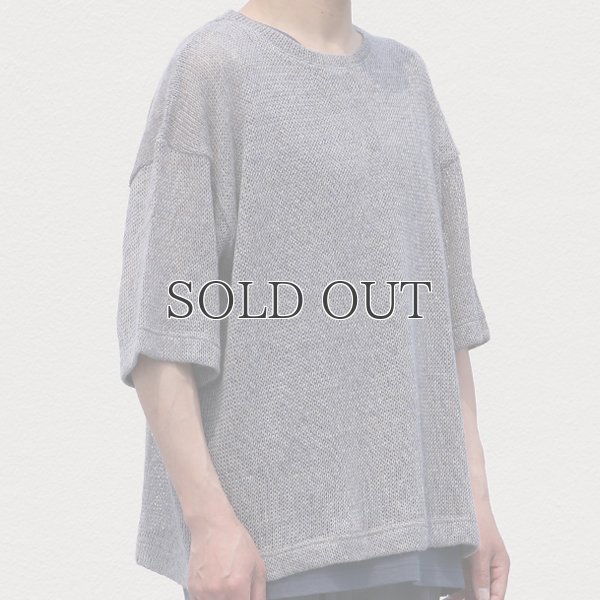 画像14: リネンMIX 引き揃え天竺 クルーネックハーフスリーブTシャツ【MADE IN JAPAN】『日本製』 / Upscape Audience