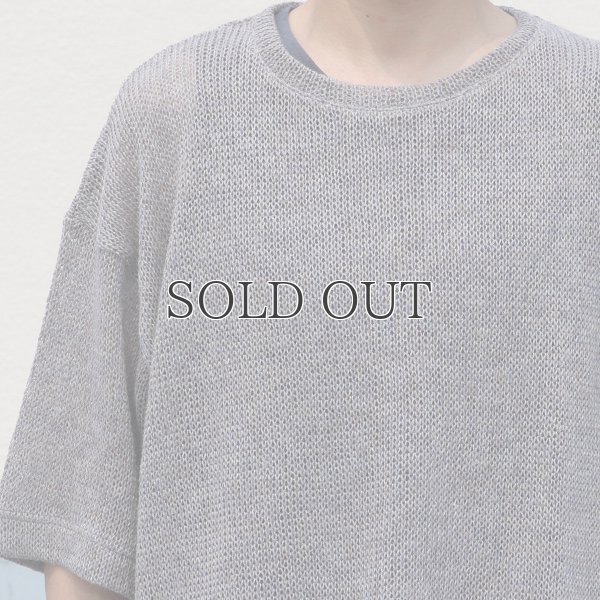 画像15: リネンMIX 引き揃え天竺 クルーネックハーフスリーブTシャツ【MADE IN JAPAN】『日本製』 / Upscape Audience