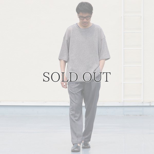 画像6: リネンMIX 引き揃え天竺 クルーネックハーフスリーブTシャツ【MADE IN JAPAN】『日本製』 / Upscape Audience