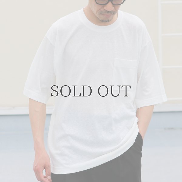 画像14: PREMIERE LINE（プレミアリネン）コットン天竺 クルーネック ハーフスリーブ Tシャツ【MADE IN JAPAN】『日本製』/ Upscape Audience