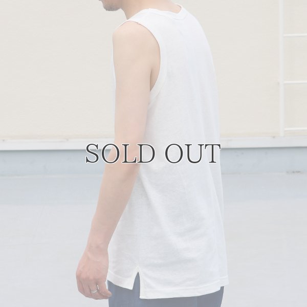 画像12: PREMIERE LINEN(プレミアリネン)コットン天竺 タンクトップ【MADE IN JAPAN】『日本製』/ Upscape Audience