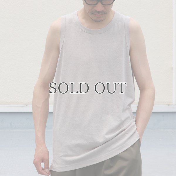 画像14: PREMIERE LINEN(プレミアリネン)コットン天竺 タンクトップ【MADE IN JAPAN】『日本製』/ Upscape Audience