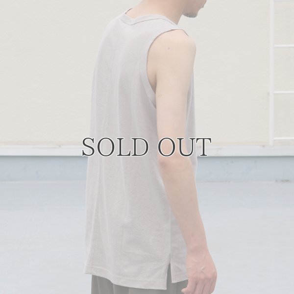 画像16: PREMIERE LINEN(プレミアリネン)コットン天竺 タンクトップ【MADE IN JAPAN】『日本製』/ Upscape Audience