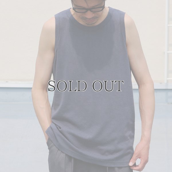 画像3: PREMIERE LINEN(プレミアリネン)コットン天竺 タンクトップ【MADE IN JAPAN】『日本製』/ Upscape Audience