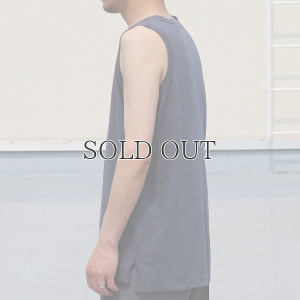 画像4: PREMIERE LINEN(プレミアリネン)コットン天竺 タンクトップ【MADE IN JAPAN】『日本製』/ Upscape Audience