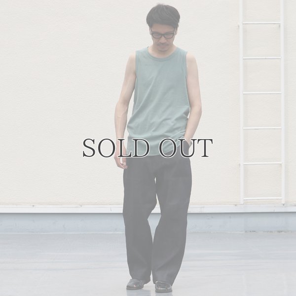 画像9: PREMIERE LINEN(プレミアリネン)コットン天竺 タンクトップ【MADE IN JAPAN】『日本製』/ Upscape Audience