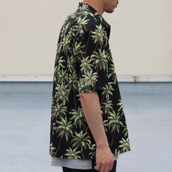 画像7: コットンレーヨン ヴィンテージアロハ柄 オープンカラー ハーフスリーブ シャツ【MADE IN JAPAN】『日本製』/ Upscape Audience