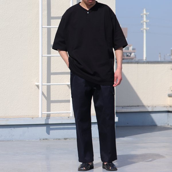 画像19: VORTEX8オンス（MVS天竺）コンチョボタンヘンリー ハーフスリーブ テーパードTシャツ【MADE IN JAPAN】『日本製』/ Upscape Audience