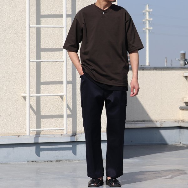 画像11: VORTEX8オンス（MVS天竺）コンチョボタンヘンリー ハーフスリーブ テーパードTシャツ【MADE IN JAPAN】『日本製』/ Upscape Audience